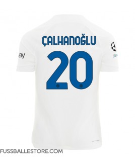 Günstige Inter Milan Hakan Calhanoglu #20 Auswärtstrikot 2023-24 Kurzarm
